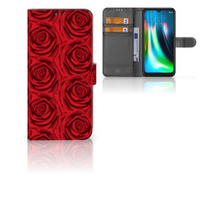 Motorola Moto G9 Play | E7 Plus Hoesje Red Roses - thumbnail