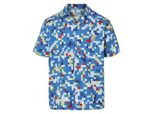 Lidl heren overhemd (Blauw, M)