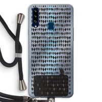 Crazy shapes: Samsung Galaxy A20s Transparant Hoesje met koord