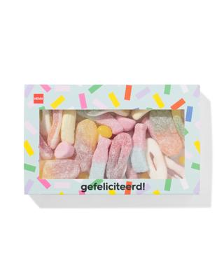 051 Snoepbox Gefeliciteerd