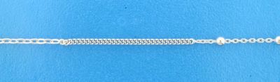 TFT Armband Zilver Schakels 3,0 mm 16 + 3 cm