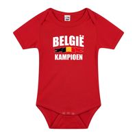 Belgie kampioen fan rompertje rood EK/ WK voor babys - thumbnail