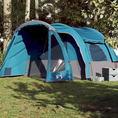 VidaXL Kampeertent 6-persoons waterdicht blauw