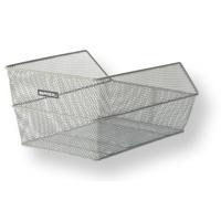 Basil cento - fietsmand - achterop - zilver