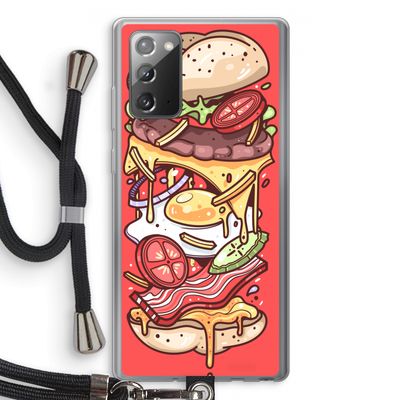 Diet Coke Please: Samsung Galaxy Note 20 / Note 20 5G Transparant Hoesje met koord