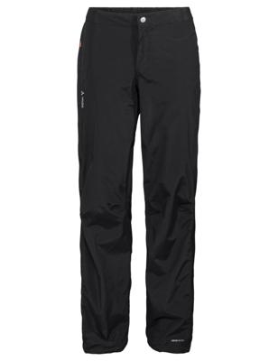 Vaude Yaras Rain Zip III Regenbroek Dames Black 46