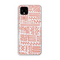 Marrakech Pink: Pixel 4 XL Transparant Hoesje Marrakech Pink: Pixel 4 XL Transparant Hoesje