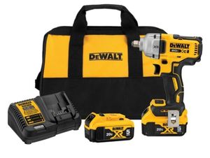 DeWalt DCF891P2T | 18V XR | Accu Slagsmoersleutel | 1/2" | 2 x 5.0Ah accu + lader | in gereedschapstas DCF891P2T-QW