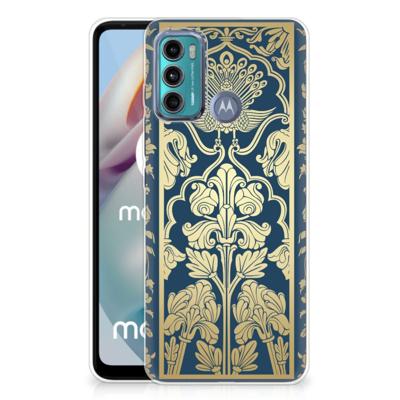 Motorola Moto G60 | TPU Case | Beige Flowers