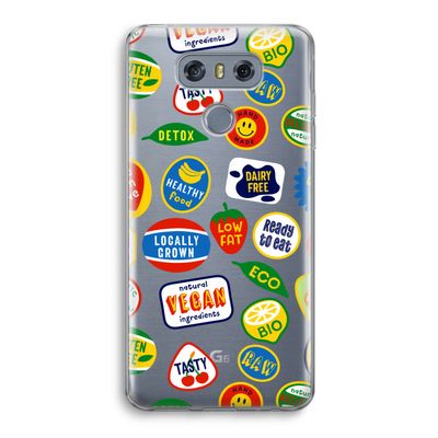 Fruitsticker: LG G6 Transparant Hoesje