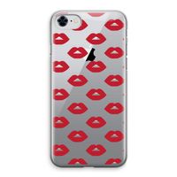 Lips: iPhone 8 Transparant Hoesje