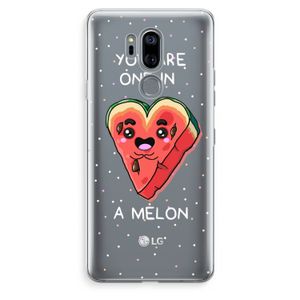 One In A Melon: LG G7 Thinq Transparant Hoesje