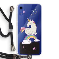 Regenboog eenhoorn: Honor Play 8A Transparant Hoesje met koord Regenboog eenhoorn: Honor Play 8A Transparant Hoesje met koord