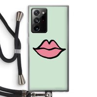 Kusje: Samsung Galaxy Note 20 Ultra / Note 20 Ultra 5G Transparant Hoesje met koord