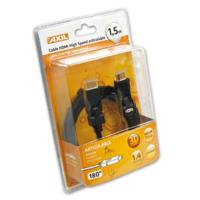 HDMI-Kabel Axil 1,5 m Zwart Mannelijk/Mannelijk