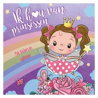 Mondikaarten Stickeren Sjablonenboek Ik hou van Prinsessen