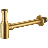 Design Wastafelsifon Geborsteld Goud - PVD Coating - Messing