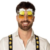 Bril thema fun party bril model bierglas Bril thema fun party bril model bierglas