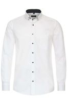 Redmond Regular Fit Overhemd wit, Effen