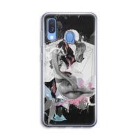 Camouflage de sommeil: Samsung Galaxy A40 Transparant Hoesje