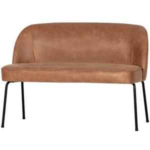 BePureHome Vogue Eetbank - Leer - Cognac - 83x120x59