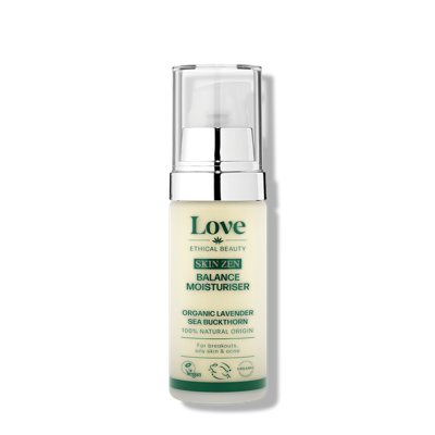 Love Ethical Beauty Skincare Dagcrème Skin Zen Balance Moisturizer 30ml