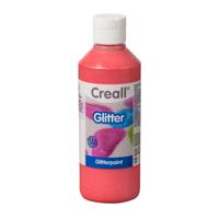 Creall Glitterverf Rood, 250ml - thumbnail