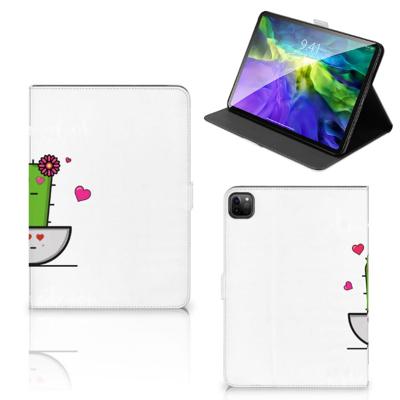 iPad Pro 11 2020/2021/2022 Hippe Tablet Hoes Cactus Glad iPad Pro 11 2020/2021/2022 Hippe Tablet Hoes Cactus Glad