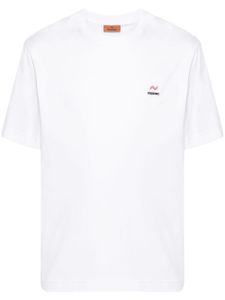 Missoni t-shirt à logo brodé - Blanc