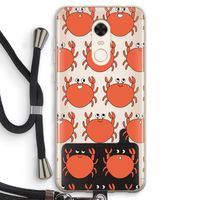 Krab: Xiaomi Redmi 5 Transparant Hoesje met koord