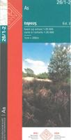 Topografische kaart - Wandelkaart 26/1-2 Topo25 AS | NGI - Nationaal Geografisch Instituut