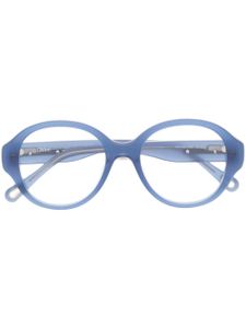 Chloé Eyewear lunettes de vue Mirtha à monture ronde - Bleu