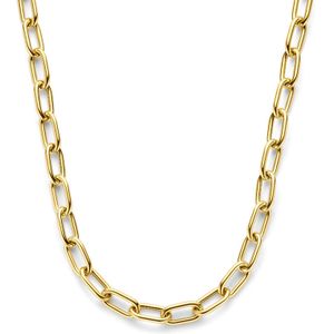 Ketting Paperclipschakel geelgoud 8,6 mm 46,5 cm