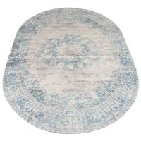 Veer Carpets - Vloerkleed Viola Blue - Ovaal 160 x 230 cm - thumbnail