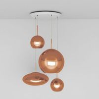 Tom Dixon Copper Range Round Hanglamp - Koper - thumbnail