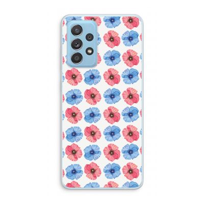Klaproosjes: Samsung Galaxy A73 Transparant Hoesje