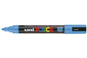 Uni-Ball uni POSCA PC-5M markeerstift 1 stuk(s) Kogelpunt Blauw