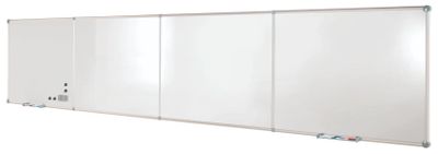 Whitebord MAUL pro . emaille. basis. 2 st. horiz.