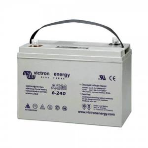 Victron Energy 6V/240Ah AGM Deep Cycle Batt. Loodaccu 6 V 240 Ah Loodgel (b x h x d) 320 x 247 x 176 mm Onderhoudsvrij