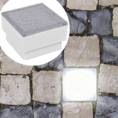 VidaXL 2x led-lamp verzonken 100x100x68 mm