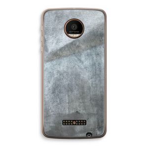 Grey Stone: Motorola Moto Z Force Transparant Hoesje