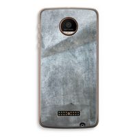 Grey Stone: Motorola Moto Z Force Transparant Hoesje