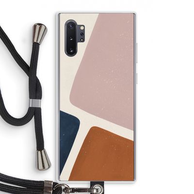 Geo #2: Samsung Galaxy Note 10 Plus Transparant Hoesje met koord