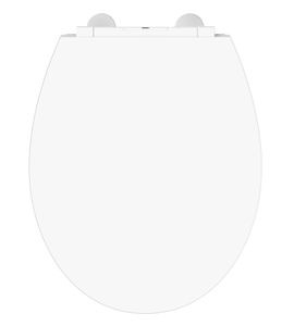 Schutte Duroplast WC-bril met LED-nachtverlichting | soft-close en afklikbaar | wit
 82950