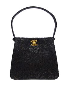 CHANEL Pre-Owned sac porté épaule Both Sides (1998) - Noir