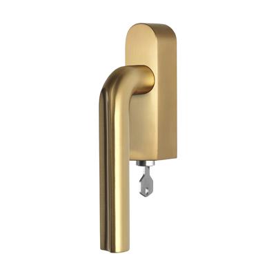Formani DR101-DKLOCK-O draaikiepgarnituur afsluitbaar PVD mat goud rechtsdraaiend