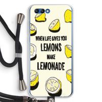 Lemonade: Honor 10 Transparant Hoesje met koord