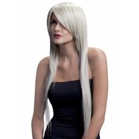 Kwaliteits pruik blond lang stijl haar   -