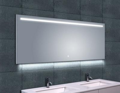 Wiesbaden Ambi One dimbare Led condensvrije spiegel 160x60cm