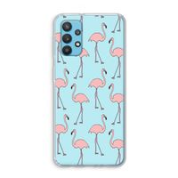 Anything Flamingoes: Samsung Galaxy A32 4G Transparant Hoesje